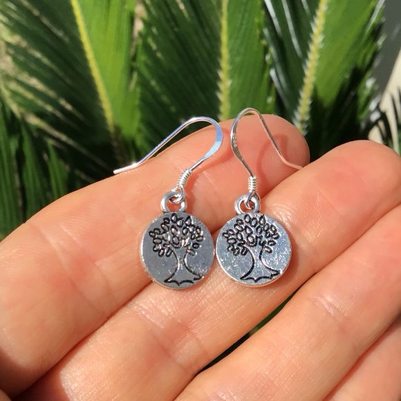 Tree of Life Sundance charm Artisan Earrings - Picture 3 of 9